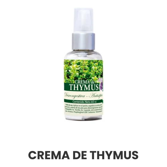 Crema Descongestiva Antiseptica Thymus 60ml
