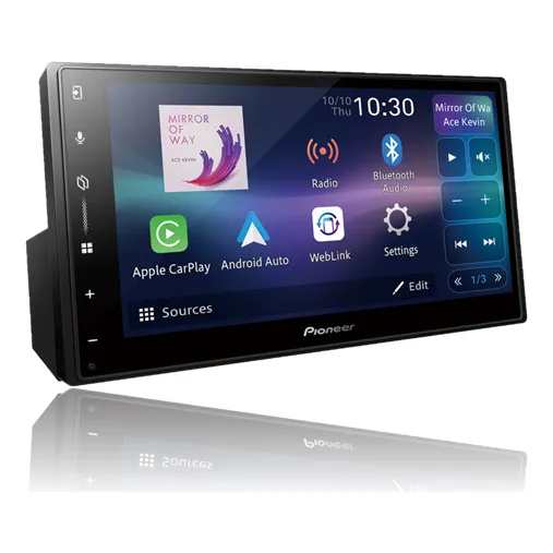 Multimedia Pioneer DMH-A5650bt Pantalla 6.8 Pulgadas Carplay Android Auto Mirrorlink