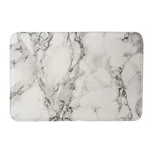 Alfombra Baño 24.0 X 15.7 in Extra Suave Absorbente Lavable