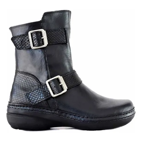 Bota Cuero Mujer Briganti Zapato Botita Goma - Mcbo24936 Vp