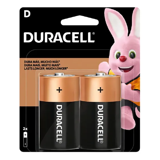 Duracell 8774 Pila Duracell D X2 | Cuotas sin interés