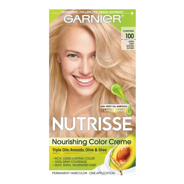 Tinte De Pelo Garnier Nutrisse 100% Rubio Natural Extraliger
