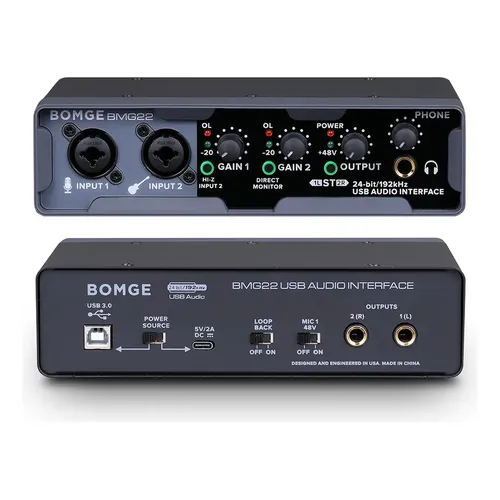 Interface De Áudio Thunderbolt Focusrite Clarett 2pre | MercadoLivre