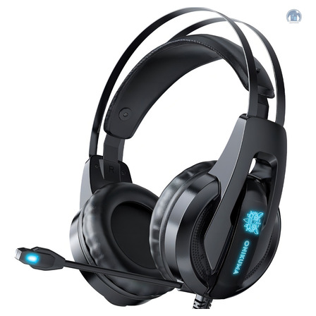 Headset Gamer Profissional Onikuma K16 Preto/azul Headset Gamer Profissional Onikuma K16 Preto/azul