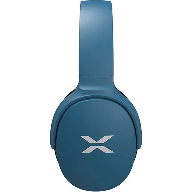 Auriculares y micrófono inalámbricos Bluetooth Xion XI-AU55BT, color azul