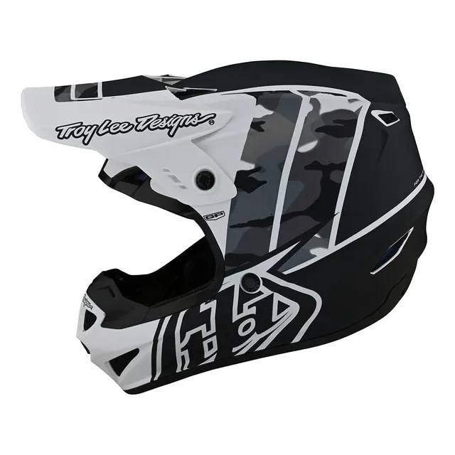 Casco Troy Lee Designs Gp/motocross Mx Ligero/l/white/