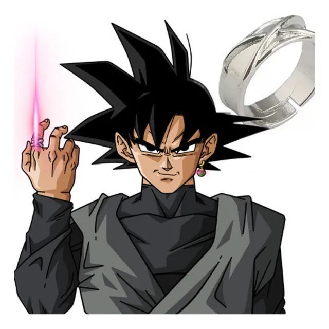 Anillo Del Tiempo Black Goku Pain Cosplay Anime Naruto