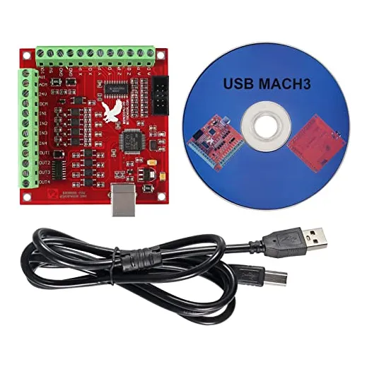 Tarjeta De Interfaz Usb Dweii Mach3, Usb Mach3 100 Khz Motio