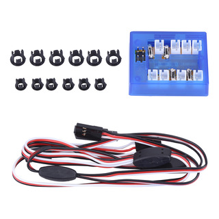 Kit De Sistema De Iluminación Led Rc Accessory De 12 Destell Kit De Sistema De Iluminación Led Rc Accessory De 12 Destell