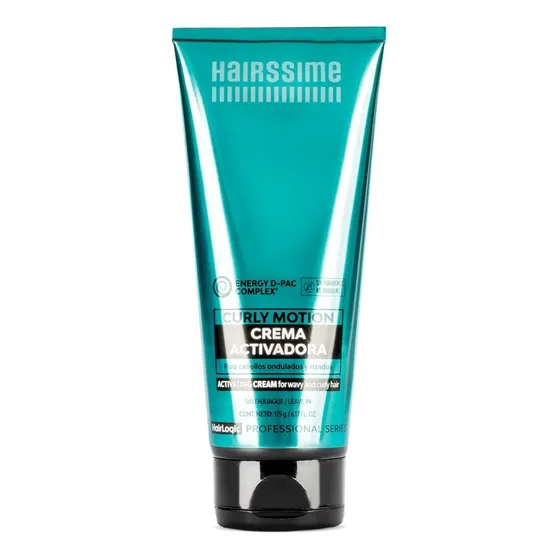 Hairssime Curly Motion Crema Activadora Rulos Ondas 175gr 6c