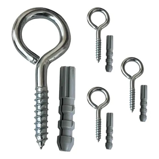 Tornillo armella cerrada cabeza cilindrica de apriete rosca con rosca rosca 24Tarpp kit 4 armella 2 1/2" 2 - 63mm x 6mm