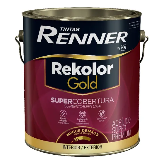 Pintura Rekolor Gold Super Cobertura- Megacolor