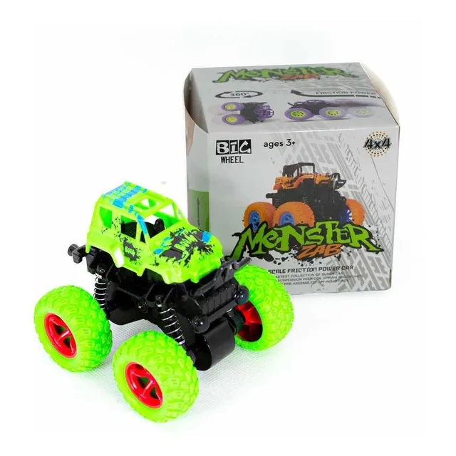 Juguete Auto A Fricción Monster Zap Para Niños