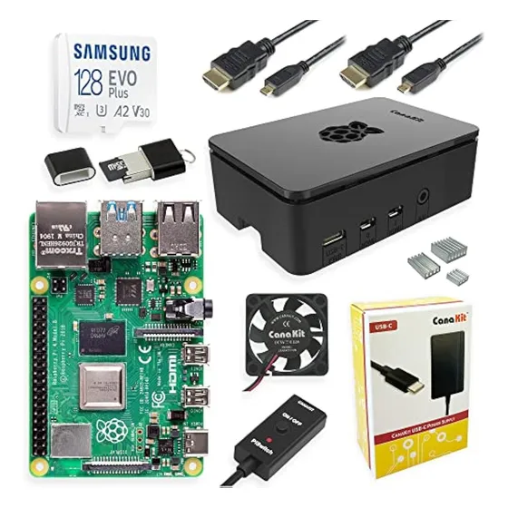 Canakit - Raspberry Pi 4 Extreme Kit - Edición De