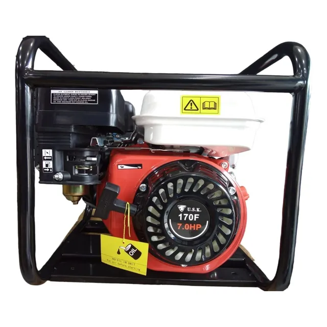 Bomba Centrífuga De Gasolina Aliada ( Motor 7.0 Hp / 2 PLG )