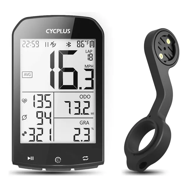 Ciclocomputador Gps Cycplus M1 + Soporte De Brazo