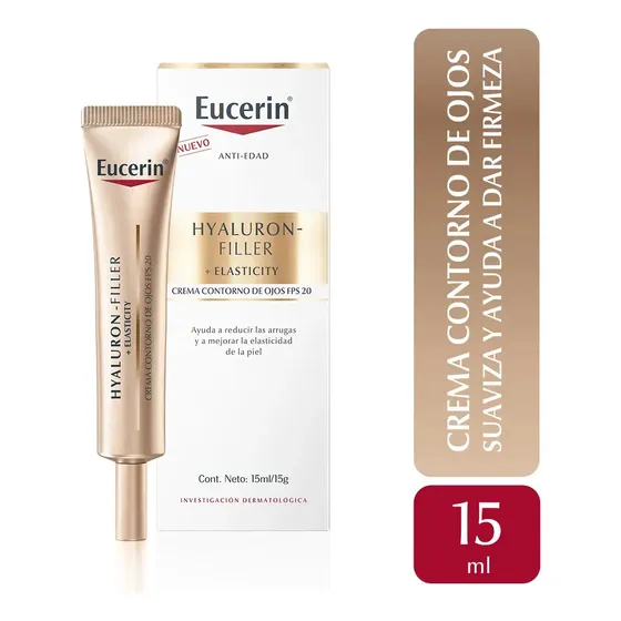 Contorno De Ojos Eucerin Hyaluron Filler + Elasticity 15ml