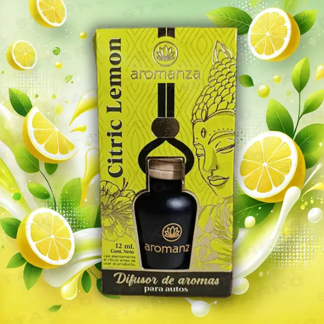 Perfume Para Autos Aromatizante Difusor De Aromas Aromanza