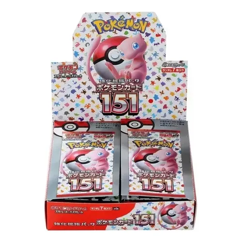 Pokemon Tcg Sv2a Pokemon 151 Japanese Booster Cards Cc | MercadoLivre