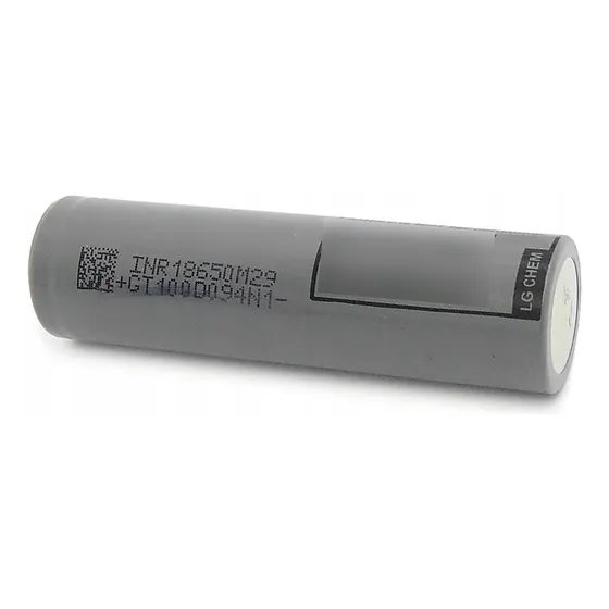 Pila Batería 18650 Tope Plano 3.7 V 2900 Mah Li-ion Marca LG