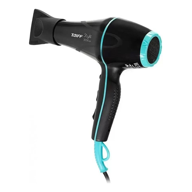 Secador De Cabelo Stylle Profissional Motor Ac 2000w Taiff Cor Preto Secador De Cabelo Stylle Profissional Motor Ac 2000w Taiff Cor Preto