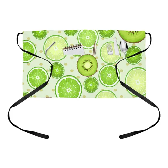 Delantal Servidor Swingby Camarera Fruta Verano Chef Limon 3