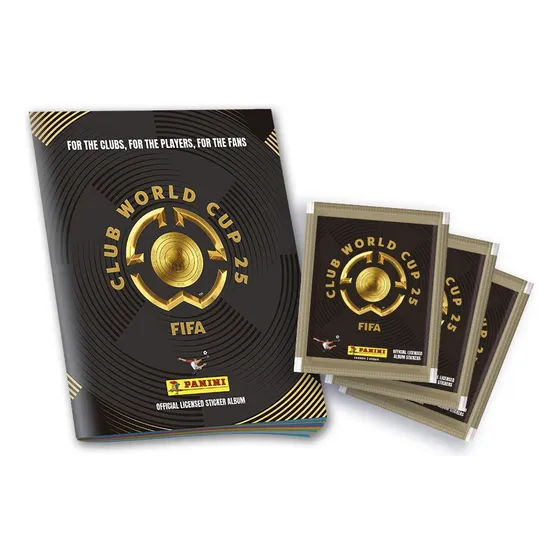 Mundial De Clubes Fifa 25 Oficial Panini 40 Sobres + Álbum