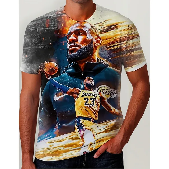 Camiseta Camisa Lebron James Jogador Basquete Em Alta 01
