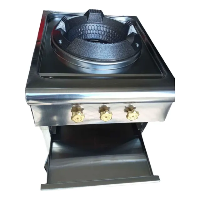 Cocina Industrial Wok Para Chaulafan Tallarines Asian Food
