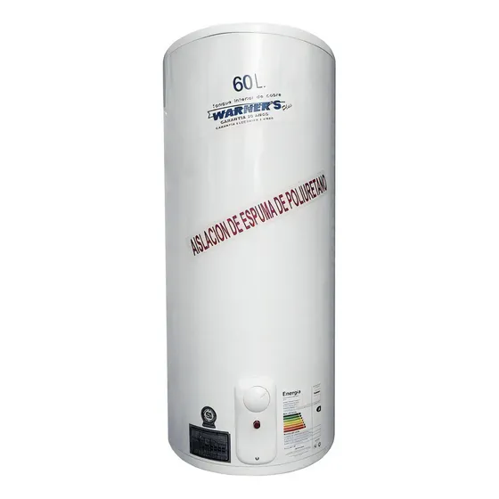 Termotanque eléctrico Warner's Cobre 60 Lts
