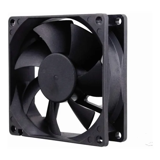 Cooler 80mm Para Gabinete 12v 4 Pinos Akasa Dfc802512p