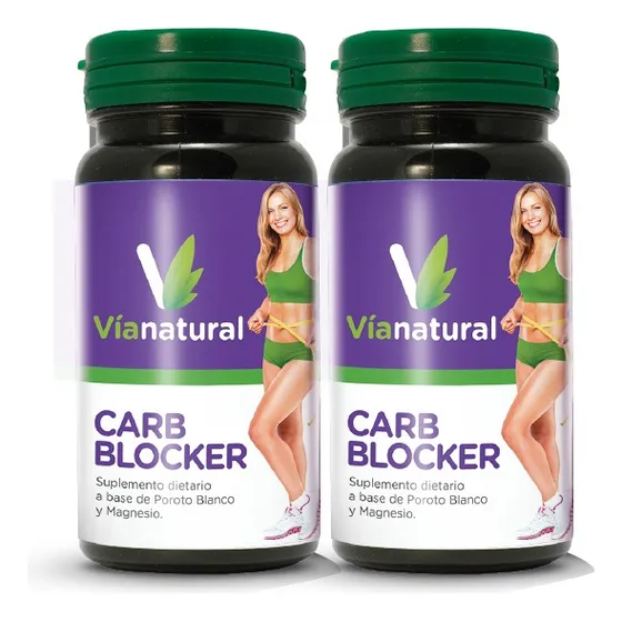 Promo 2 Carb Blocker Elimina Hidratos Pérdida De Peso 60 Com