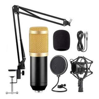 Kit Bm 800 Microfone Condensador Profissional Ejz Com Braço Kit Bm 800 Microfone Condensador Profissional Ejz Com Braço