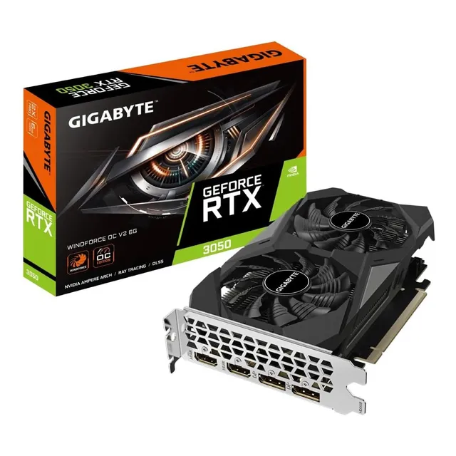 Vga Gigabyte Geforce Nvidia Rtx 3050 Windforce Oc V2 6gb Gdd