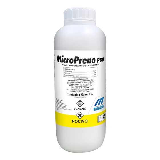 Insecticida Profesional Micropreno Pbo - Mosquitos Pulgas