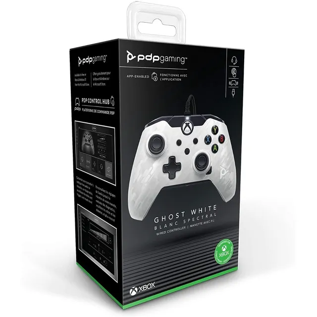 Control joystick PDP Wired Controller Series X|S 2 ghost white