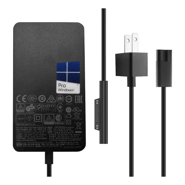Cargador Original Microsoft 44w 1800 Surface Laptop 1/2/pro