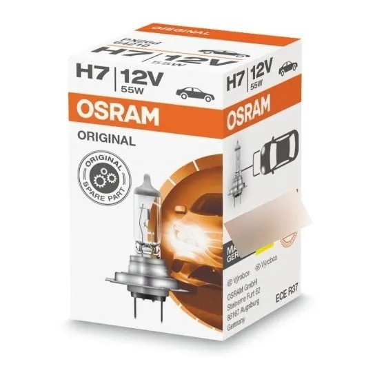 Bombillo H7 64210 Osram 55w 12v Made In Germany 