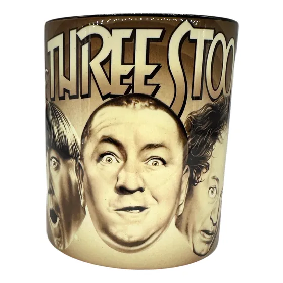 Los Tres Chiflados Taza Ceramica The 3 Stooges