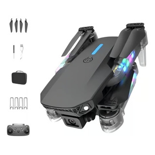 Dron Rc Profesional 4k Con Luz Colorida Y Cámara Hd Dron Rc Profesional 4k Con Luz Colorida Y Cámara Hd