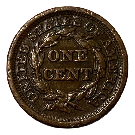 Estados Unidos- Moeda One Cent 1847