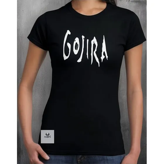 Playera Gojira Rock Dama