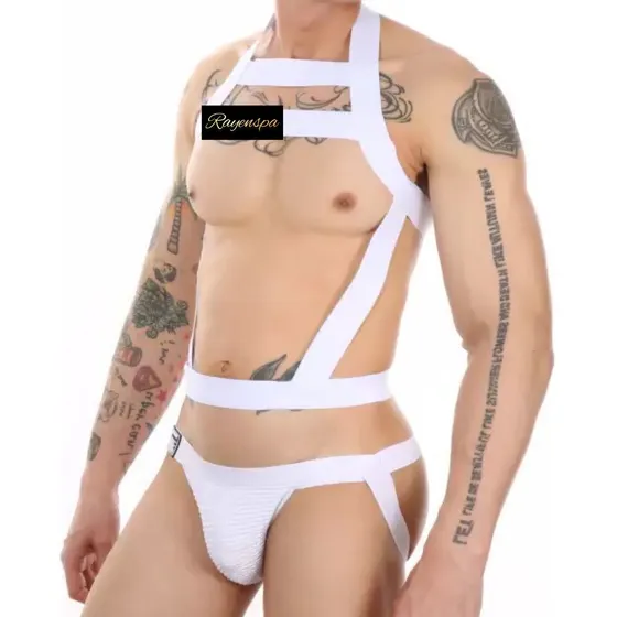 Arnés Pectoral Rayenspa Dark1 Para Adultos Sin Género