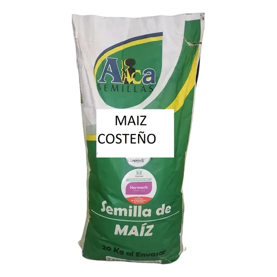 Maiz Costeño Mejorado Semilla Para Grano 1 Bulto