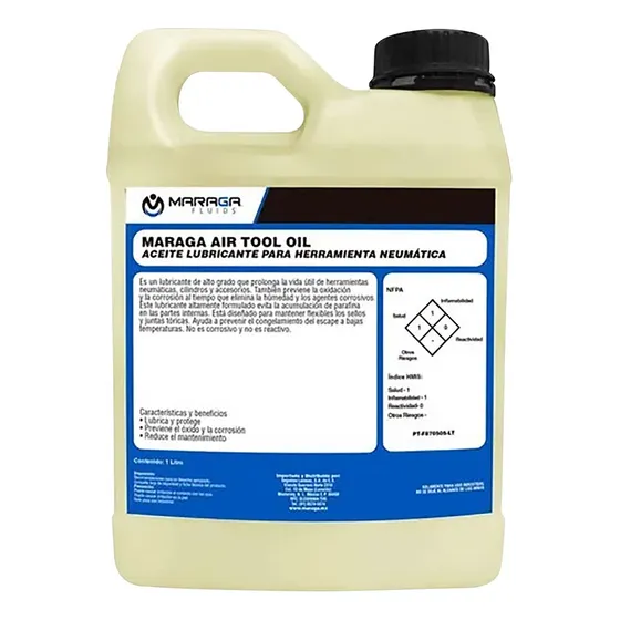 Fluids Aceite Neumatico Grado 10 - 1 Lt  Maraga