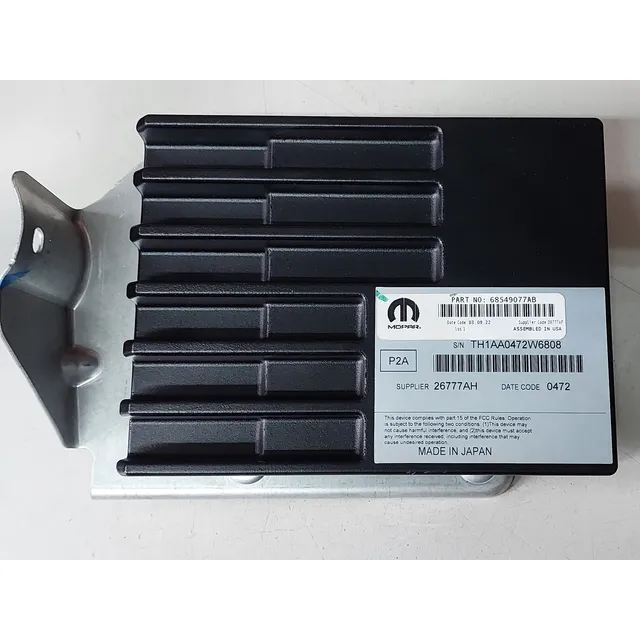 Módulo Som Amplificador Dodge Ram Laramie 3500 2022