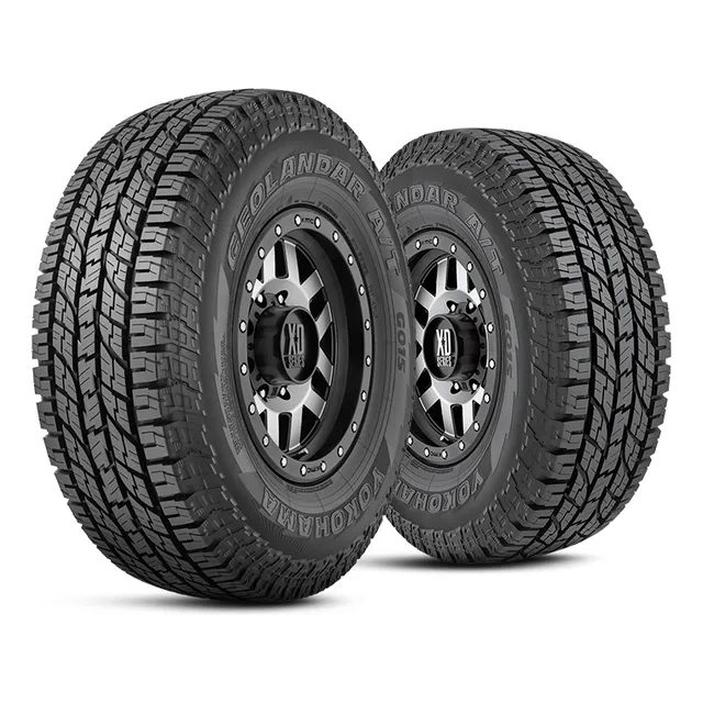 Set X2 Llantas 265/65r17 112h Yokohama Geolandar G015 A/t Tl