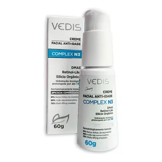 Creme Anti-idade Facial Complex N3 60g Vedis Tipo De Pele Normal Creme Anti-idade Facial Complex N3 60g Vedis Tipo De Pele Normal