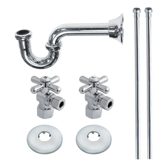 Kingston Brass Kpk101p Kit Combinado Suministro Plomeria