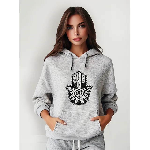 Buzo Canguro Dama Mujer Moda Jamsa Cool Fantasy Boho Chic 34